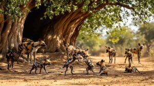 African Wild Dogs