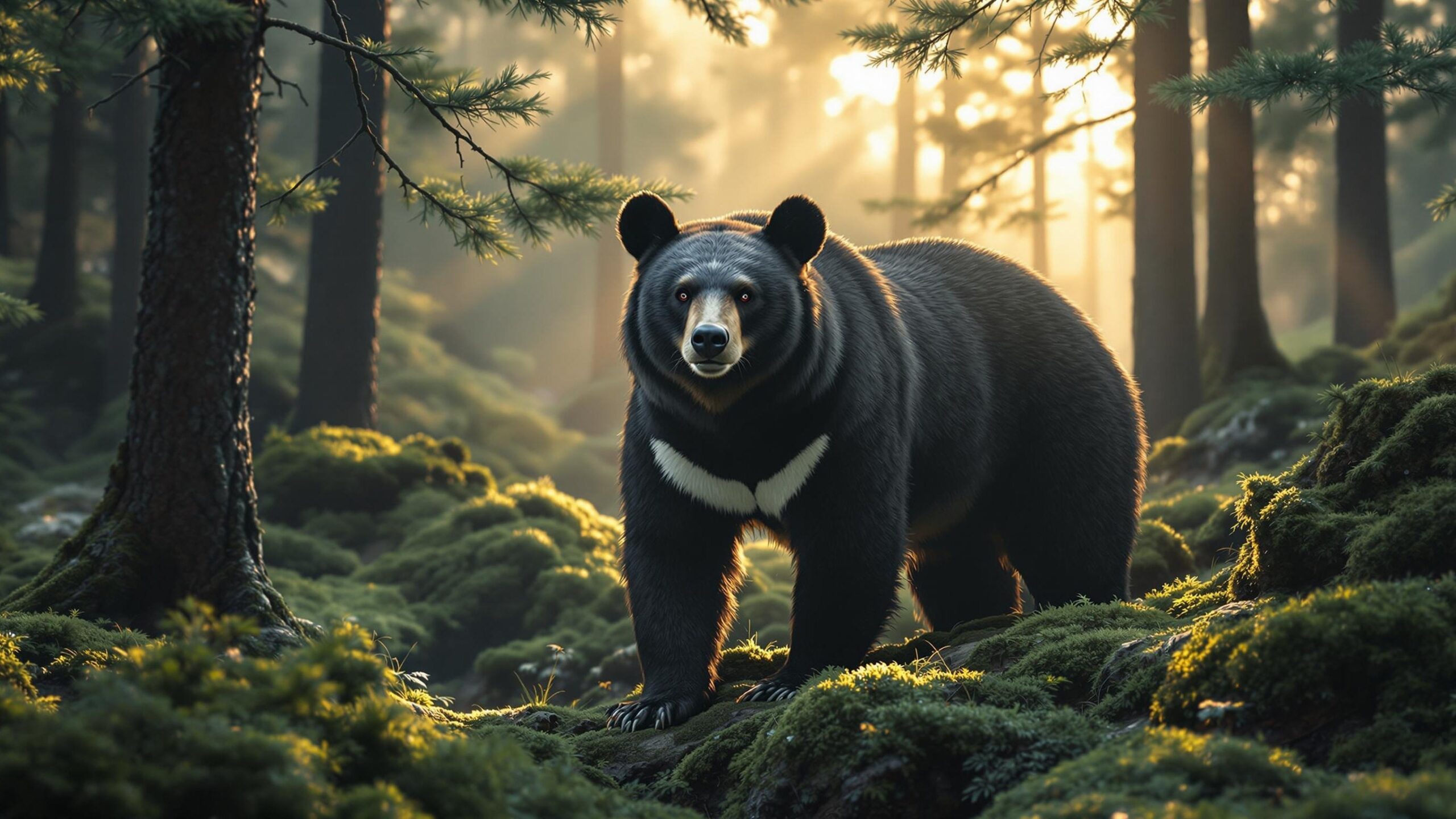 Asian Black Bears