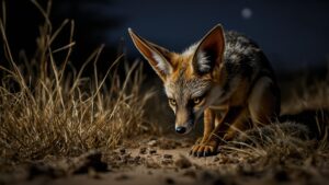Bat eared fox