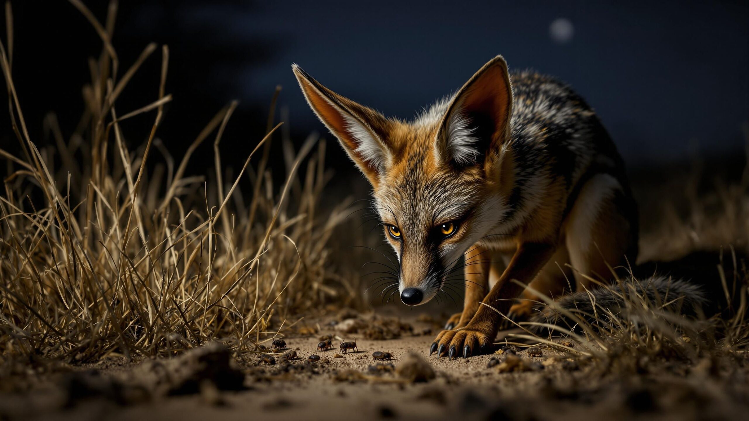 Bat eared fox