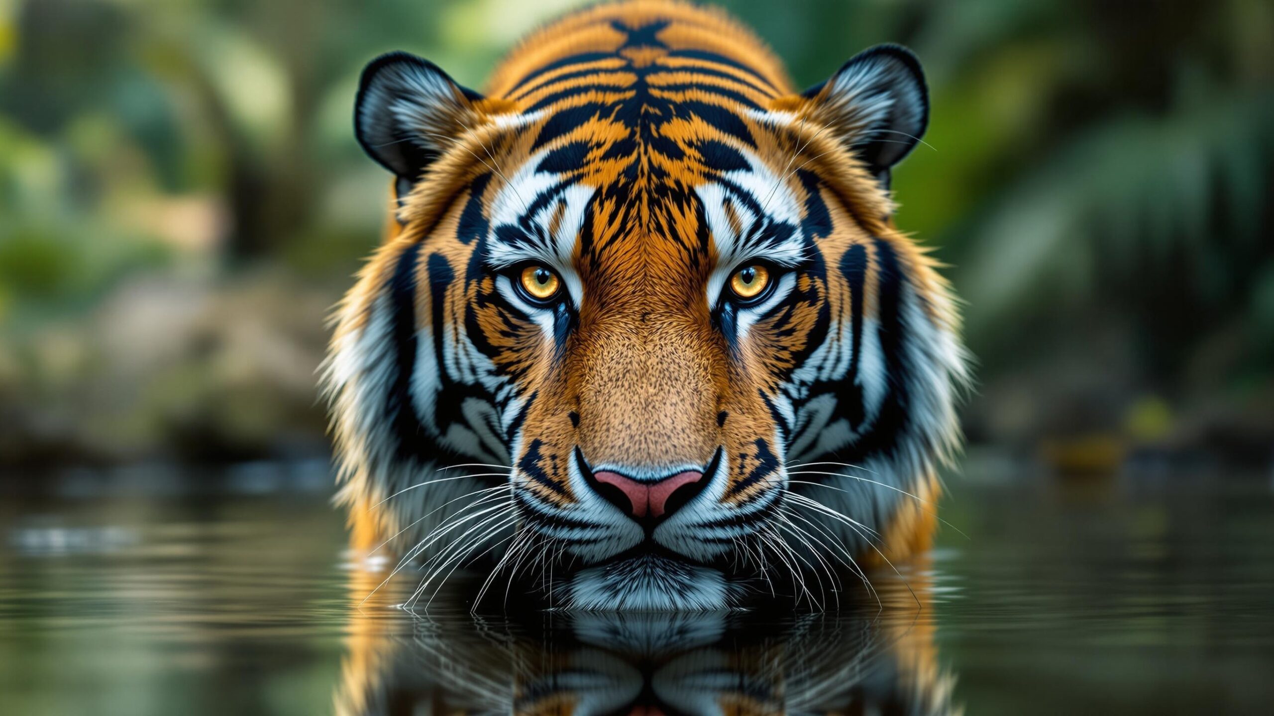 Bengal Tiger in Water