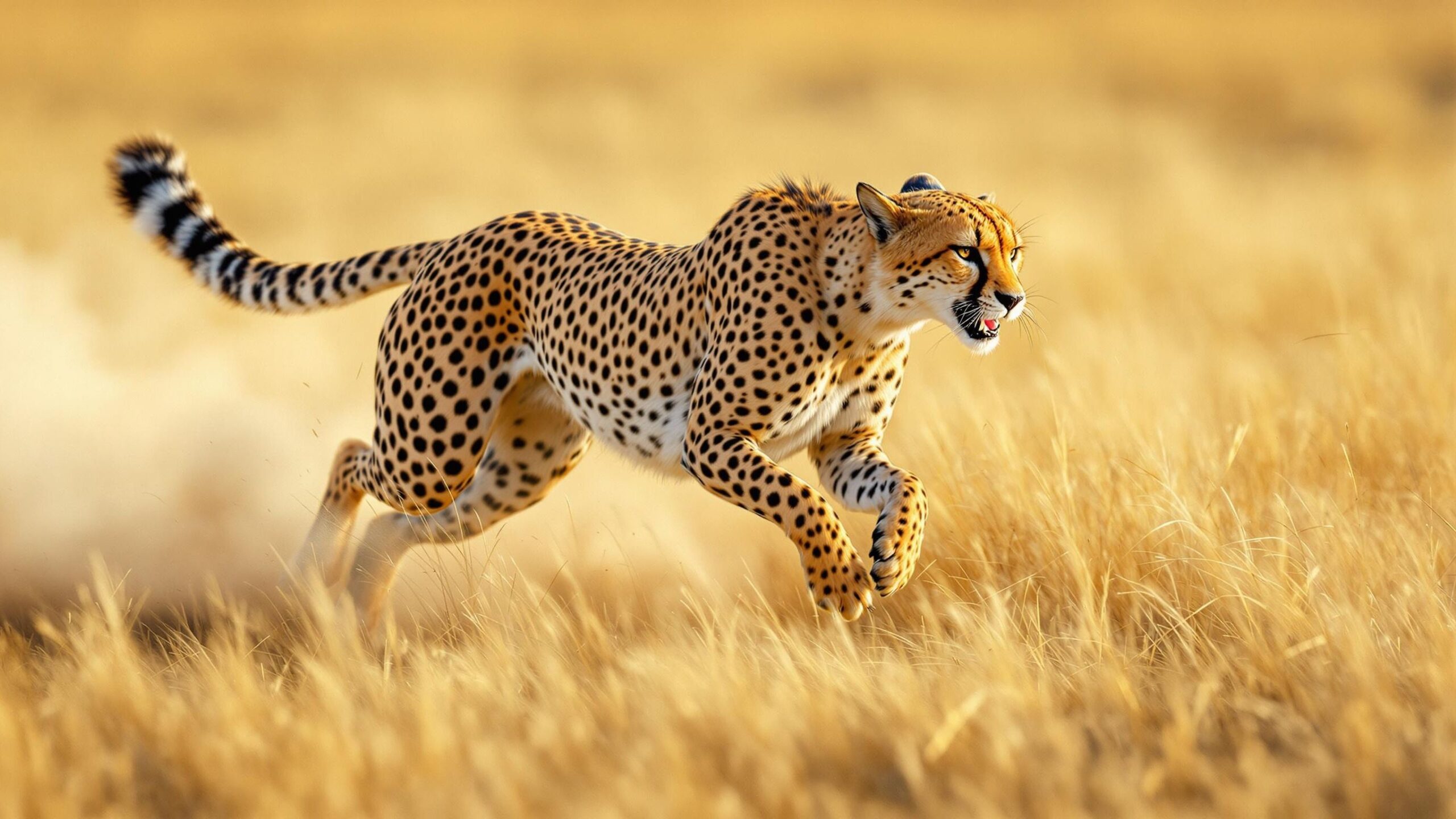 Cheetah in grass