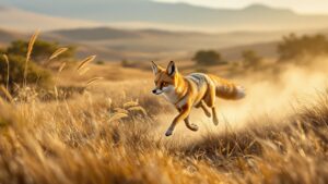 Culpeo on plains