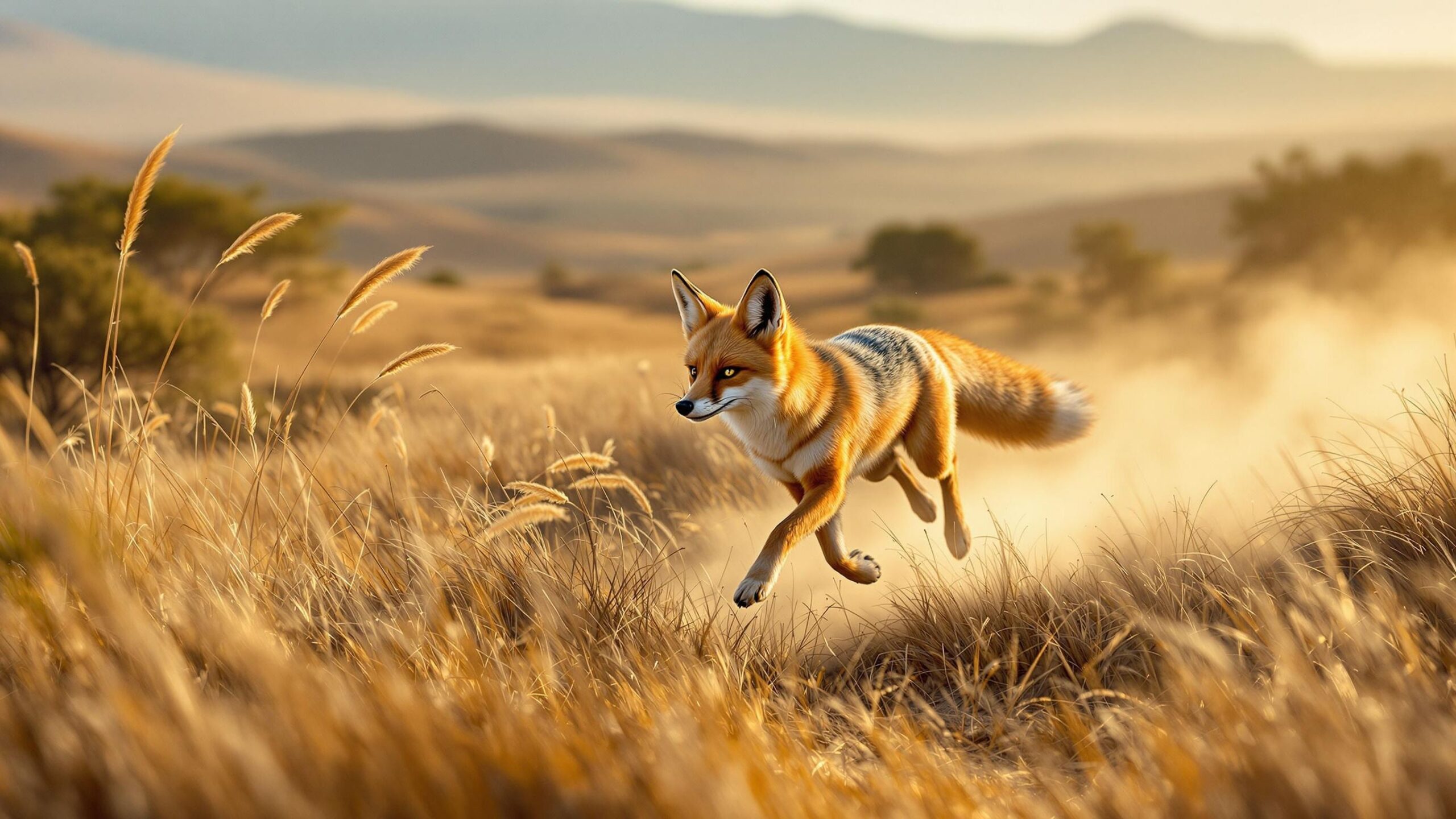 Culpeo on plains