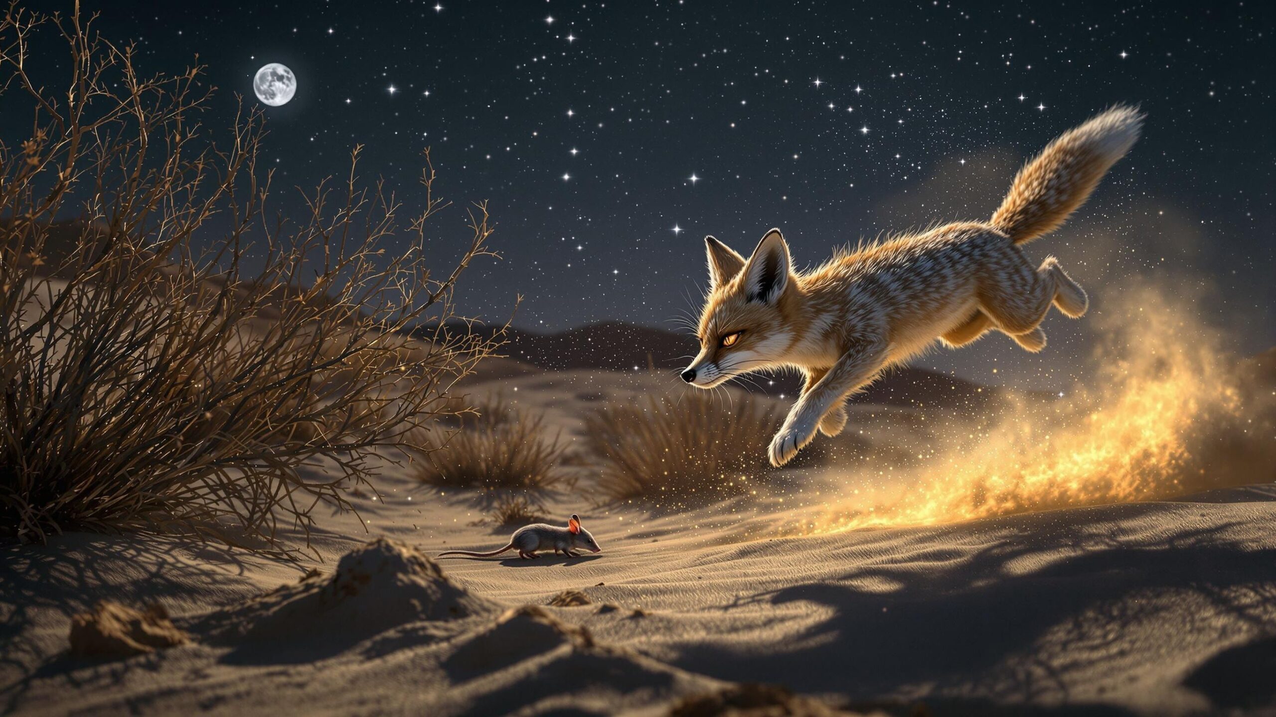 Kit Fox Mid Jump