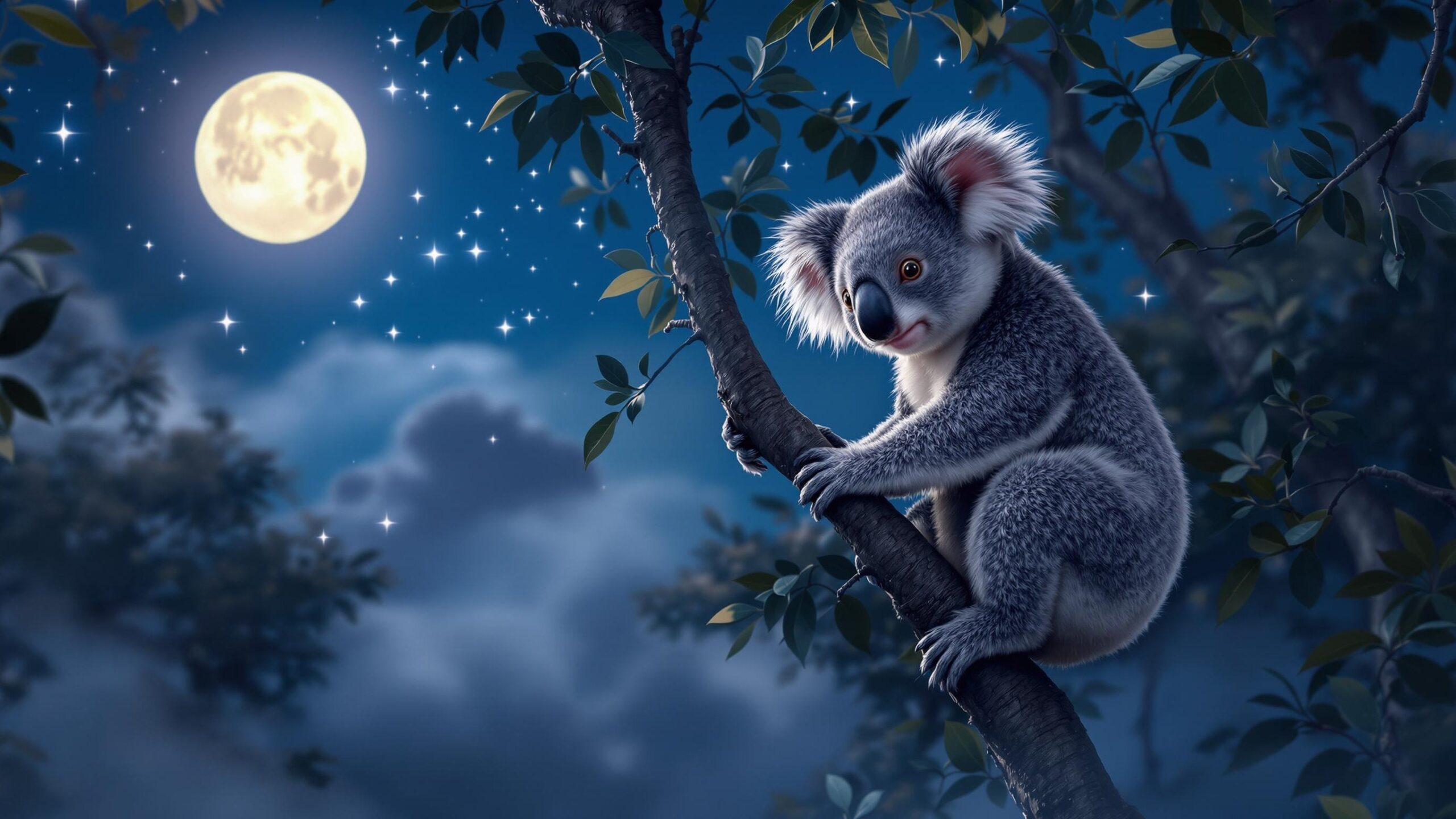 Koala at Night