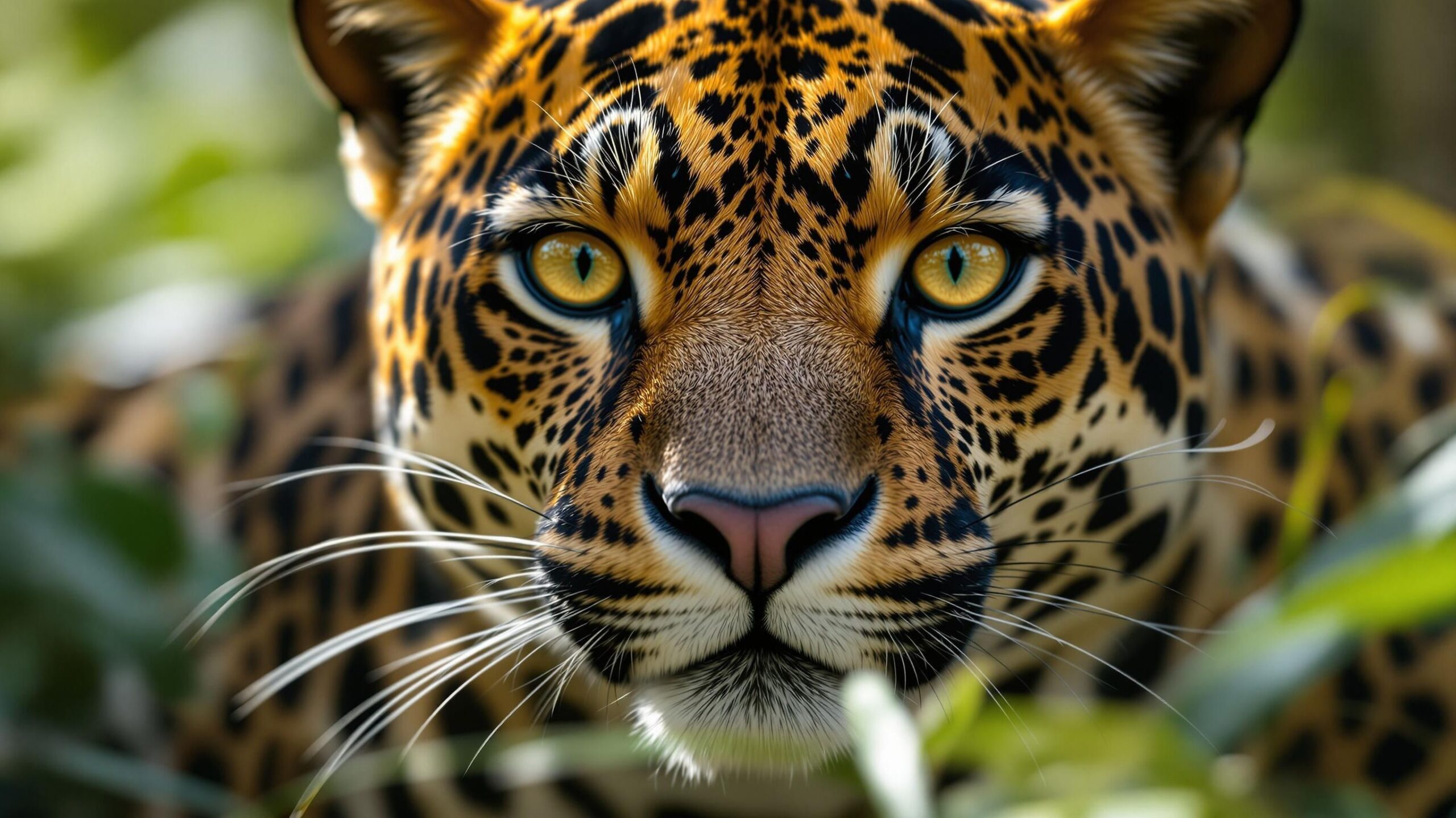 Pantanal jaguar closeup