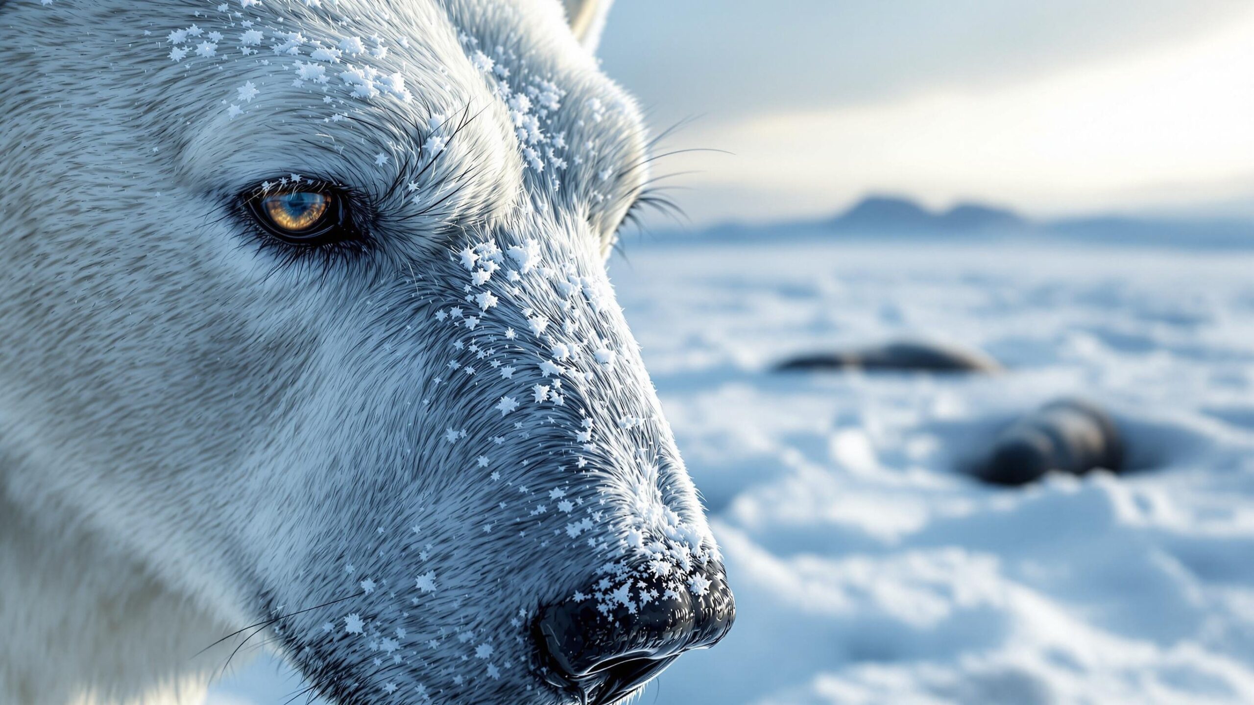 Polar Bear Closeup