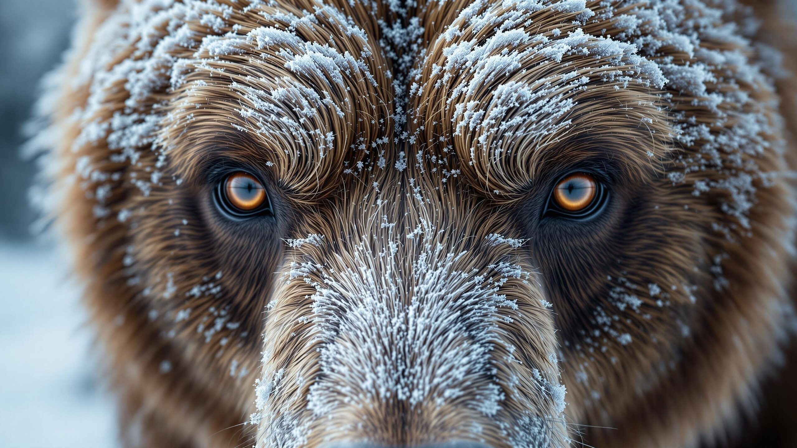 Siberian Brown Bear closeup
