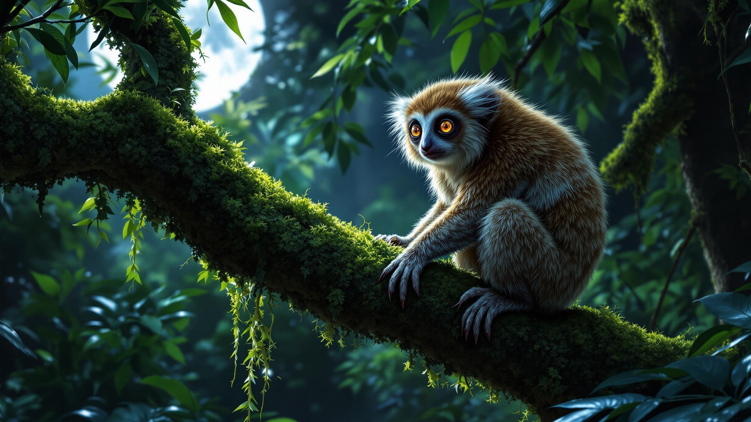 Slow Loris at night