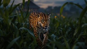 Wandering Indian Leopard