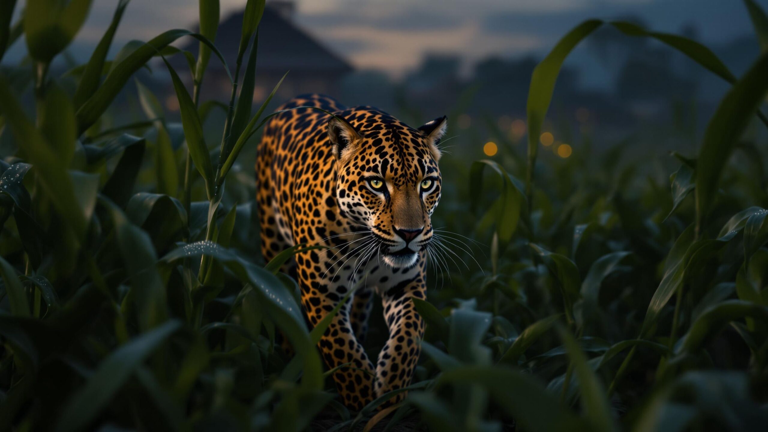 Wandering Indian Leopard