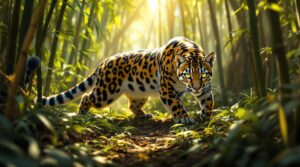 Wandering Mainland clouded leopard