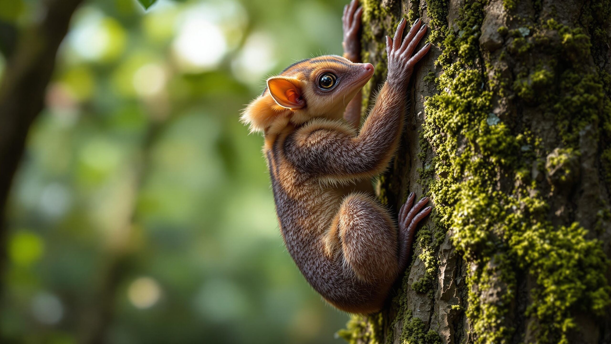 Colugo in the sunlight