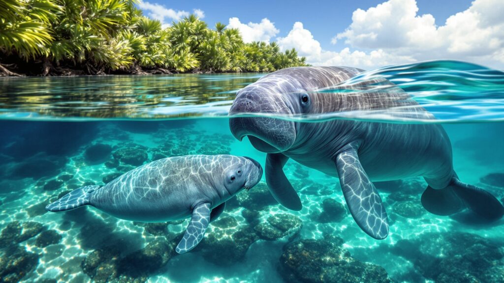 West Indian Manatee - Animal Streets