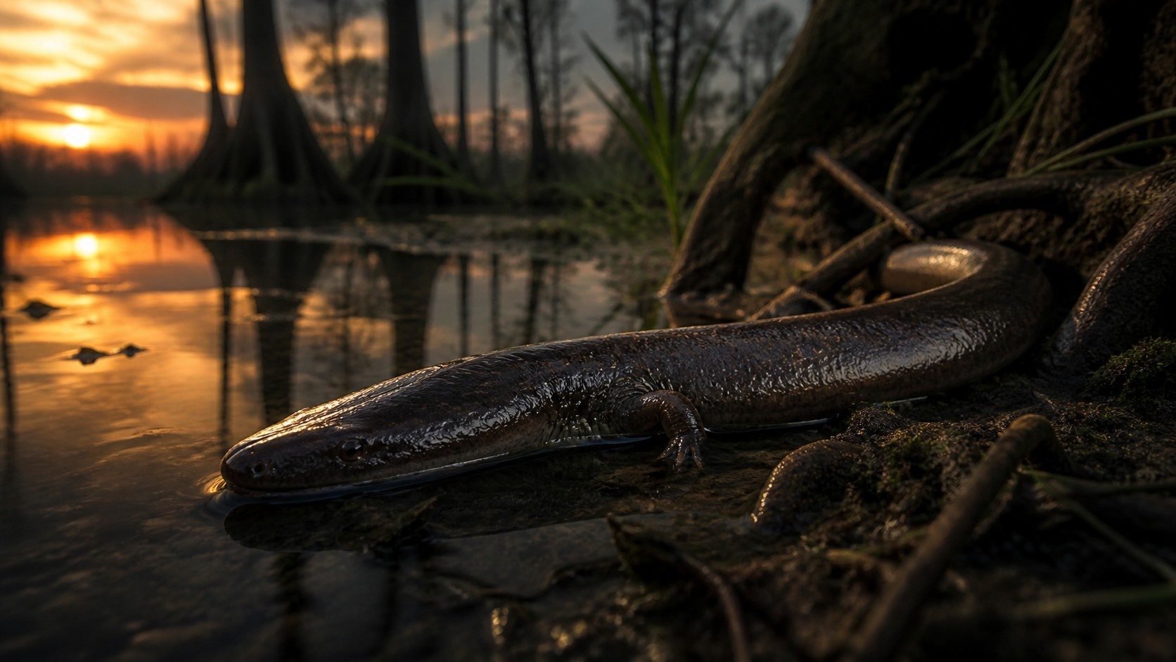 Three-toed Amphiuma 2