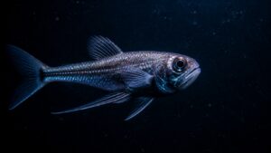 Deep Sea and Bioluminescent Fish shown in a natural aquatic setting for Animal Streets
