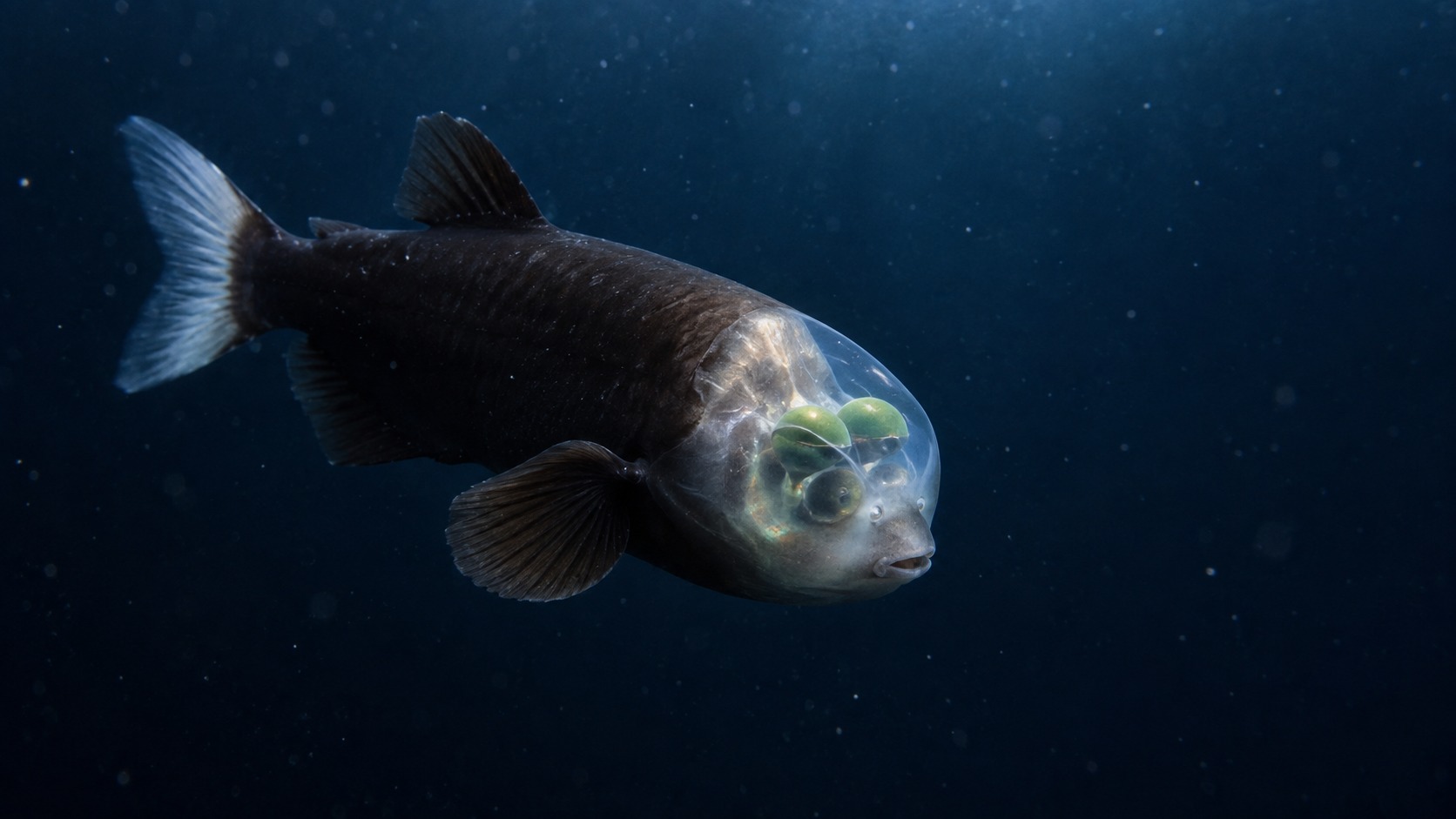 Generated featured hero image of Barreleye Fish in a natural aquatic setting