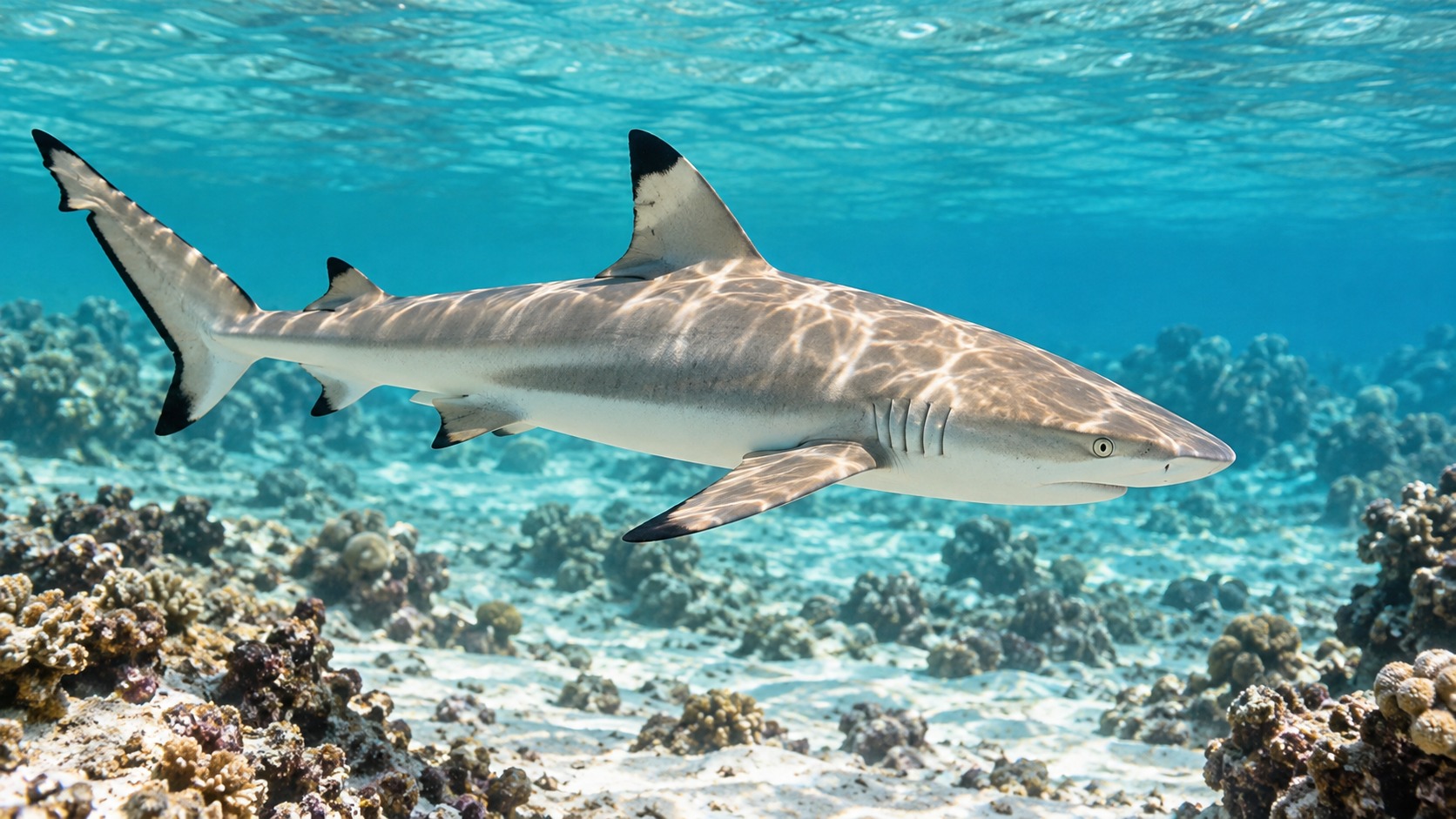 Generated featured hero image of Blacktip Reef Shark in a natural aquatic setting