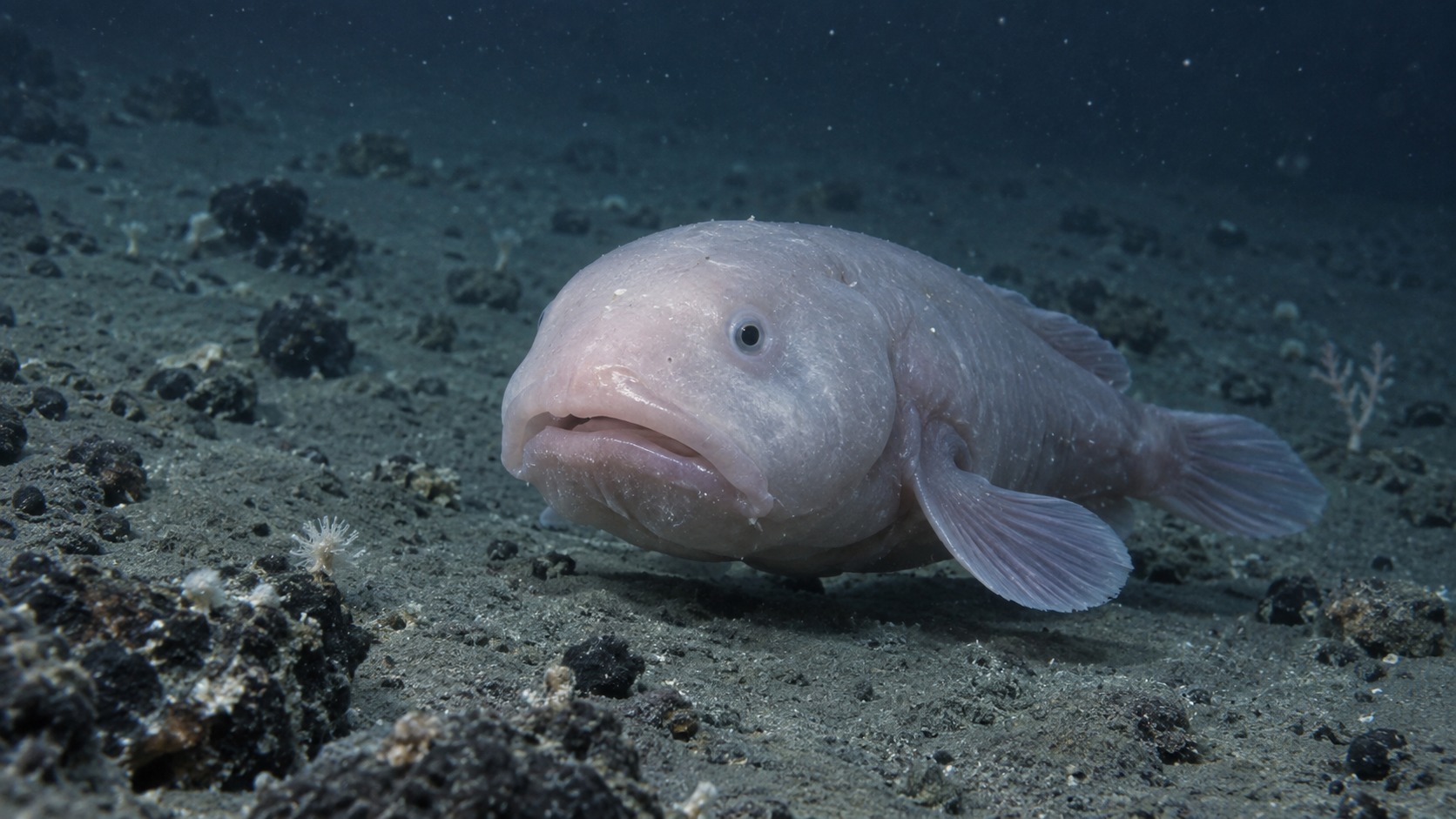 Generated featured hero image of Blobfish in a natural aquatic setting